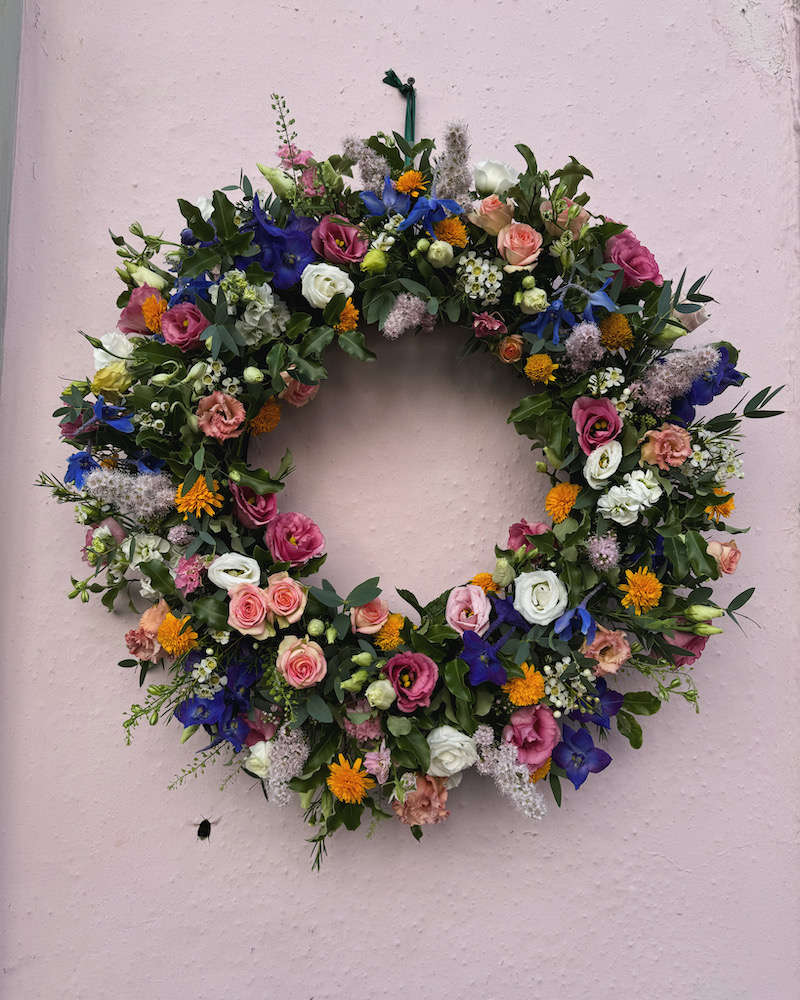Traditional Funeral Wreath — funeral & sympathy tribute by Bristol Floral Design, hand-delivered across Bristol