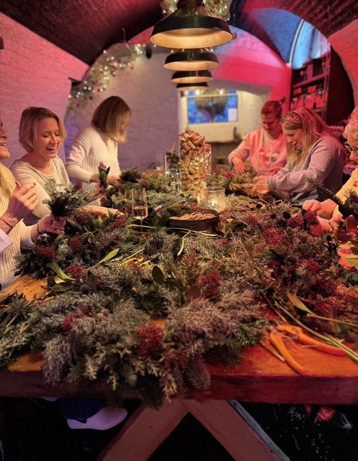 Floral workshop at Bristol Floral Design in Clifton Village