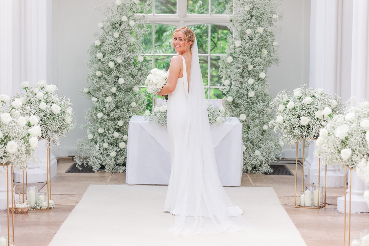 Luxury wedding flowers designed by Bristol Floral Design