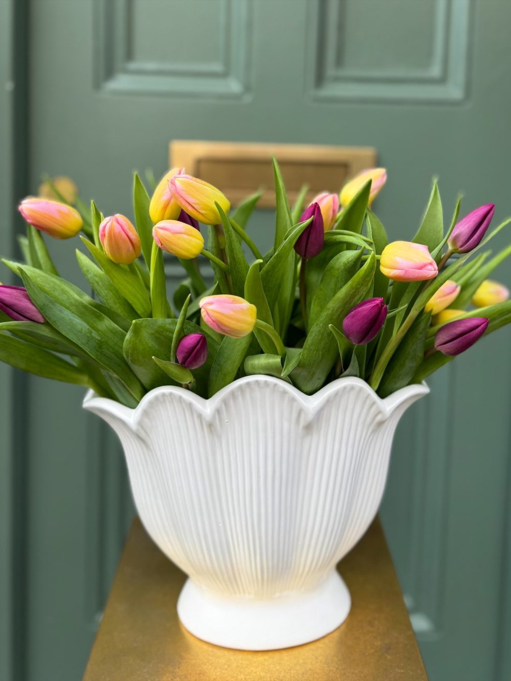 Tulip Vase — hand-tied bouquet by Bristol Floral Design, same-day flower delivery in Bristol