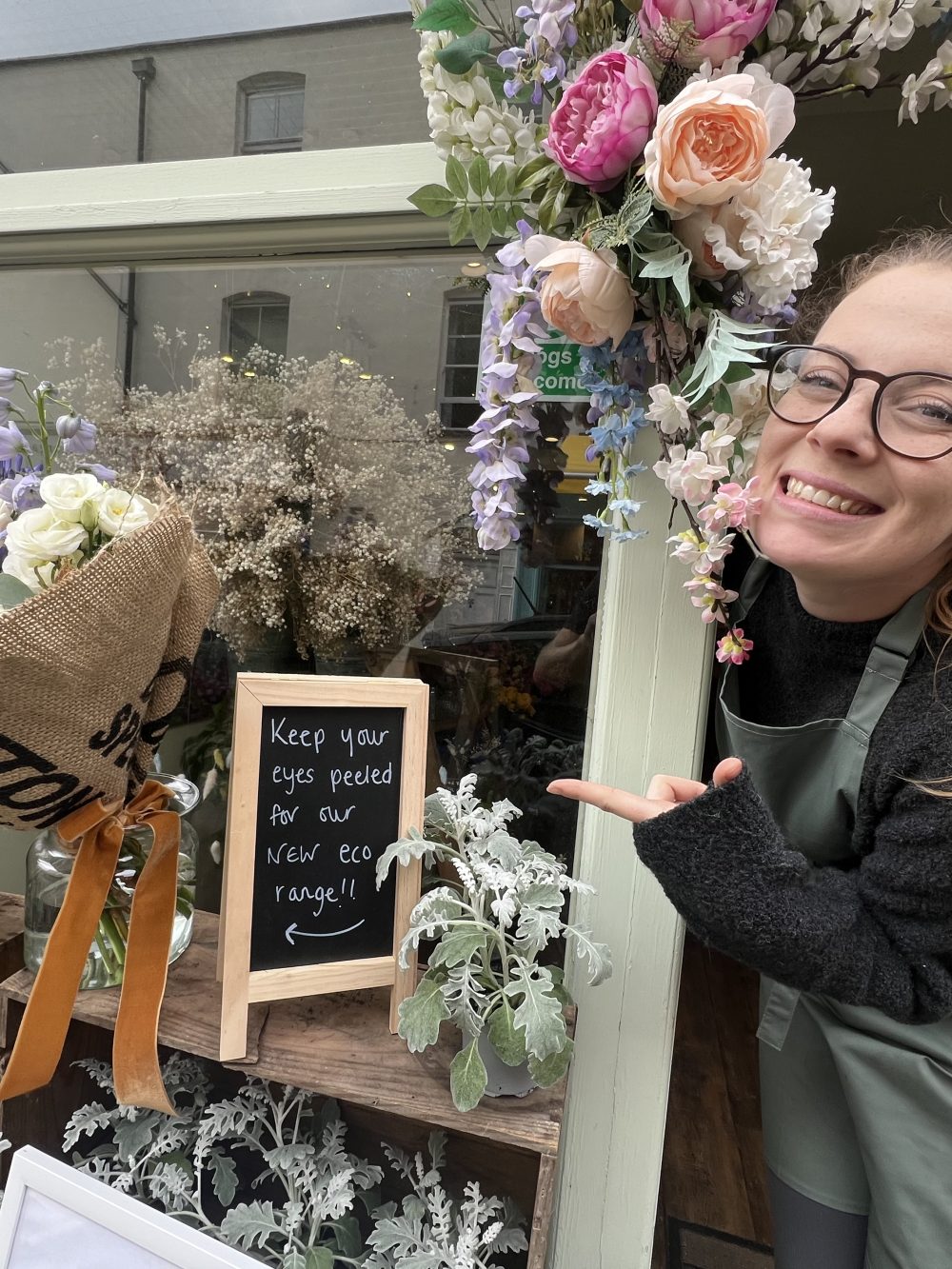 Flower arranging class in Bristol at Bristol Floral Design
