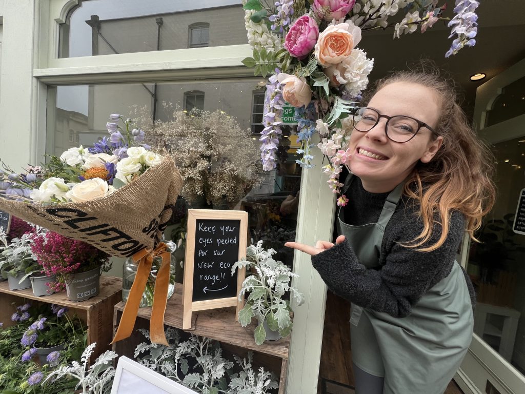 Flower arranging class in Bristol at Bristol Floral Design