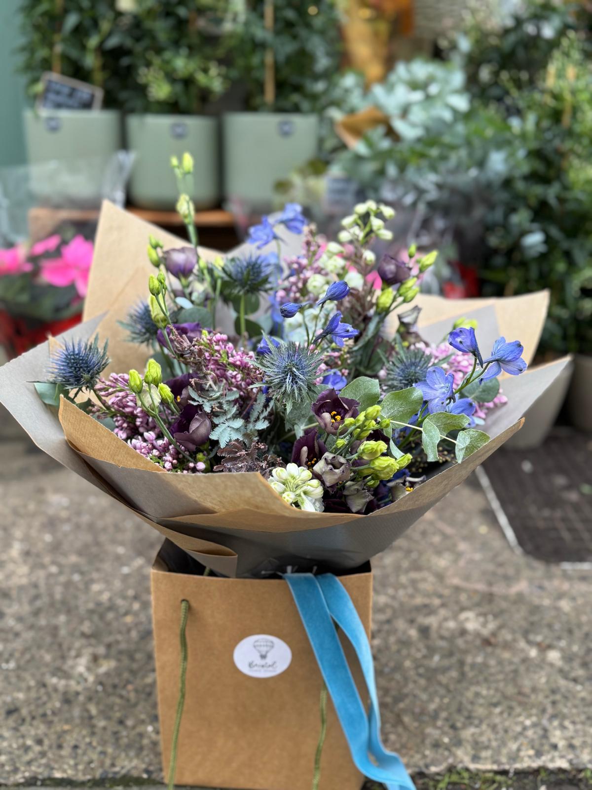 Independent florist in Bristol creating handcrafted bouquets