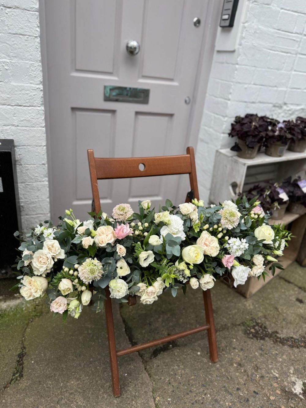 Funeral Casket Spray — funeral & sympathy tribute by Bristol Floral Design, hand-delivered across Bristol