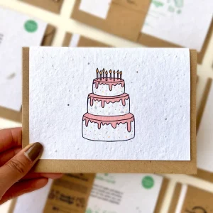 Birthday Cake Seed Card